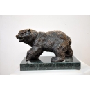 銅雕大熊+石座 y14190  立體雕塑.擺飾 立體擺飾系列-動物、人物系列
